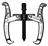 2JAW ADJ PULLER 2 TON 4"x3.5"