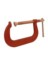 C-CLAMP COPPER SPINDLE 4"