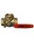 BALL VALVE KITZ 54PSE 3W BR 2"