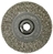 CRMP WIRE WHEEL W/NUT 4"DIA