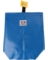 CLAM BAG VINYL BLUE