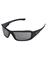 BRAZEAU SAFETY GLASSES BLK/RED