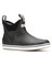 6" MEN'S ANKLE DECK BOOTS BLACK