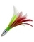 FEATHER ZUKER RED/WHITE/LIME