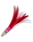 FEATHER ZUKER RED/WHITE/PINK