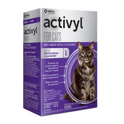 Activyl for Cats - 9  LB and Up