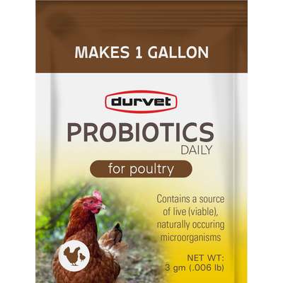 Durvet Daily Probiotics - 3 GR PACKET