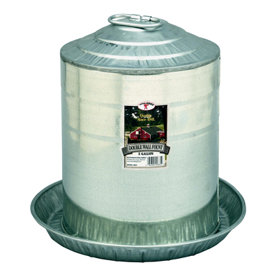 Double Wall Poultry Waterer - 5 GAL