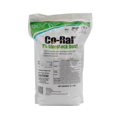 Co-Ral 1% Livestock Dust - 12.5 LB