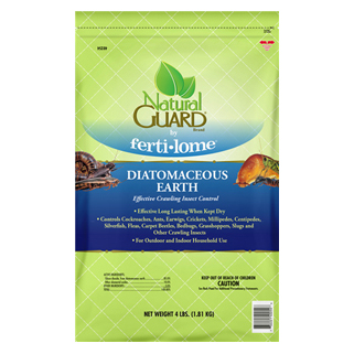 Insect Control w/ Diatomaceous Earth - 4 LB