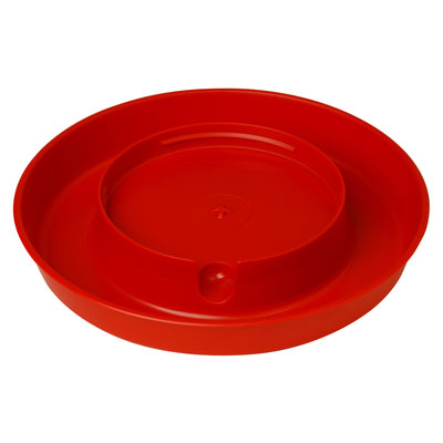 Plastic Screw-On Poultry Waterer Base - 1 GAL
