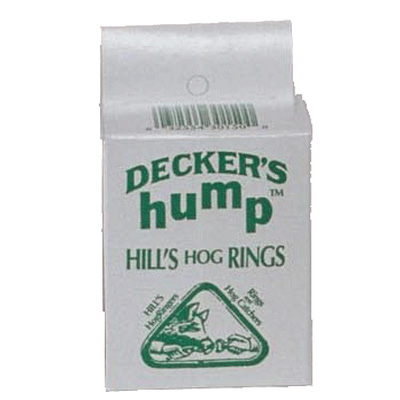 Decker's Hump Hills Hog Rings - 100 CT