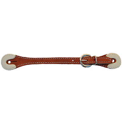 5/8 Inch Rawhide Spur Strap