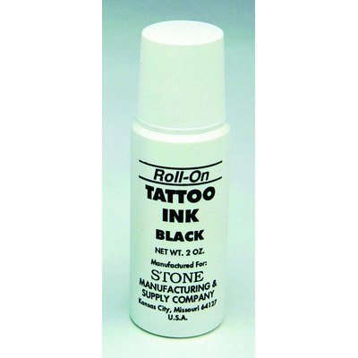 Tattoo Ink Black Roll-On - 2 OZ