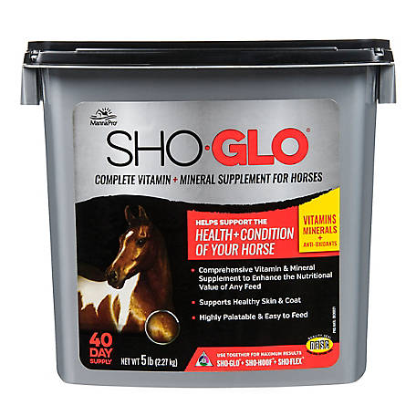 MannaPro Sho-Glo Vitamin & Supplement - 5 LB