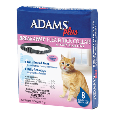 Adams Plus Flea & Tick Cat Collar