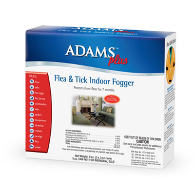 Adams Plus Flea & Tick Indoor Fogger - 3 PK