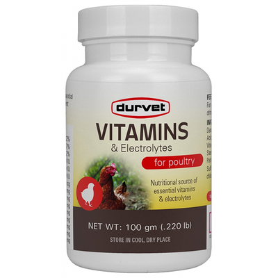 Vitamins & Electrolytes for Poultry - 100 GR