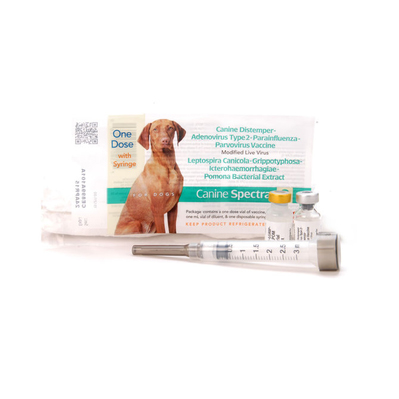 Canine Spectra 9 with Syringe - 1 DOSE