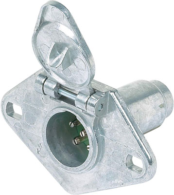 6 Pole Round Vehicle Connector Female