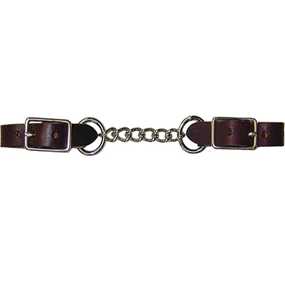 Leather Single Chain Curb