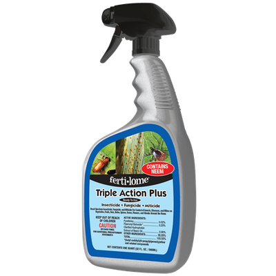 Ferti-lome Triple Action Plus Insecticide, Fungicide, Miticide Spray - 32 OZ