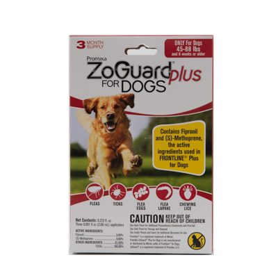 ZoGuard Plus for Dogs - 45 to 88 LB