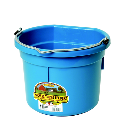 Duraflex Teal Plastic Bucket - 8 QT