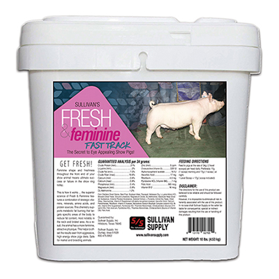 Fresh & Feminine Fast Track Pigs - 10 LB