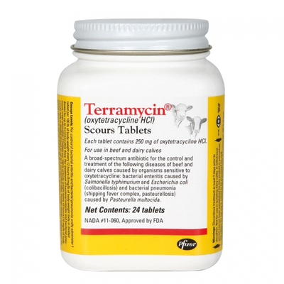 Terramycin Scour Tabs - 24 CT