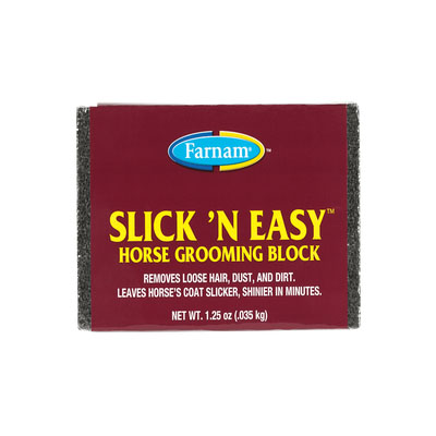 Slick 'N Easy Horse Grooming Block