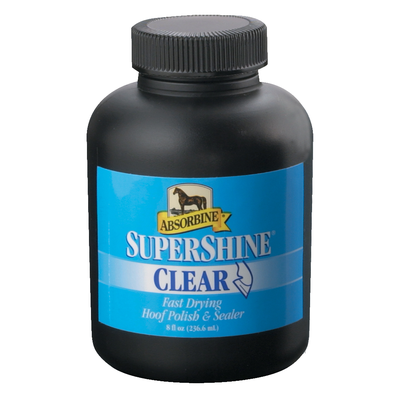 Supershine Clear Fast Drying Hoof Paint - 8 OZ