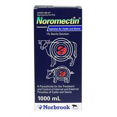 Noromectin 1% Injectable - 1000 ML