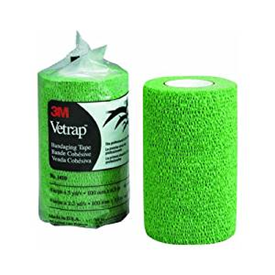 Lime Green Vetrap - 4 IN X 5 YD