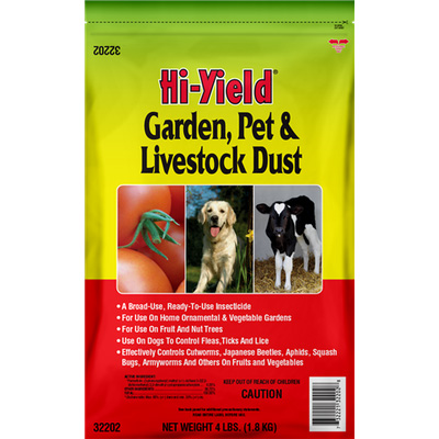 Hi-Yield Garden, Pet & Livestock Dust - 4 LB