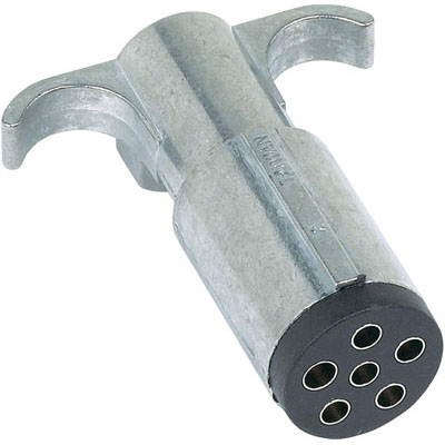 6 Pole Round Vehicle Connector Male