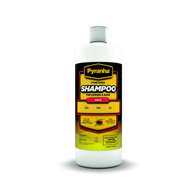 Pyranha Pyrethrin Shampoo - 1 QT