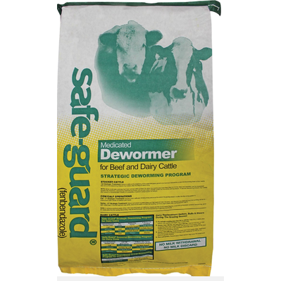 Safeguard Wormer Pellets - 25 LB