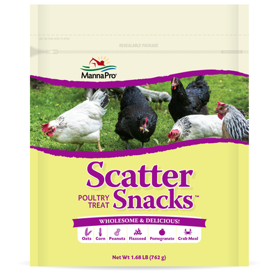 MannaPro Scatter Snacks Poultry Treats - 1.68 LB