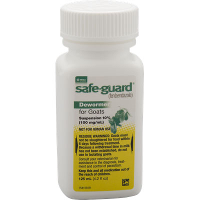 Safe-Guard Goat Dewormer Liquid - 125 ML