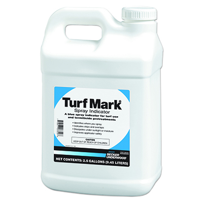 Turf Mark Blue Spray Pattern Indicator - 2.5 GAL