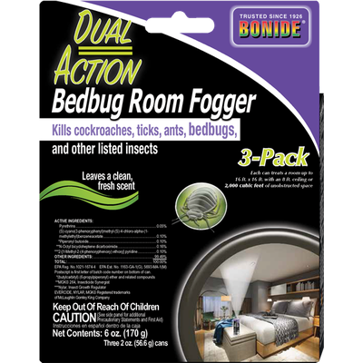 Bonide Bed Bug Dual Fogger - 3 PK