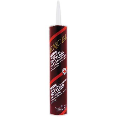 BUTYLOID RUBBER CAULK 825ML GRAY