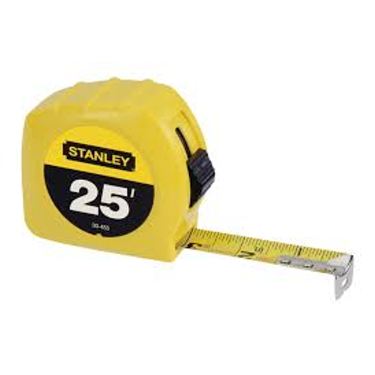 STANLEY 1" X 25' TAPE MEASURE