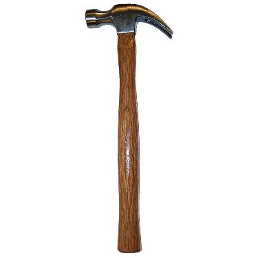 16OZ NAIL HAMMER WOOD HANDLE