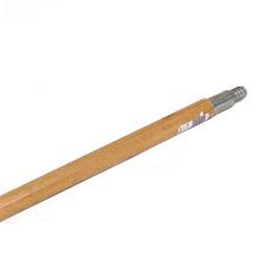 BROOM HANDLE W/METAL THREAD 60"