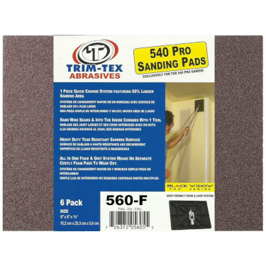 SANDING PAD 6"X8" FINE 6PK