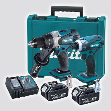 MAKITA 18V DRILL/DRIVER COMBO