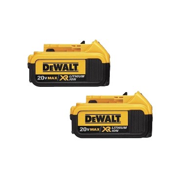 DEWALT 20V LI-ION BATTERY - 2 PK