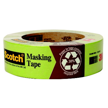 SCOTCH GREEN MASKING TAPE 36MM